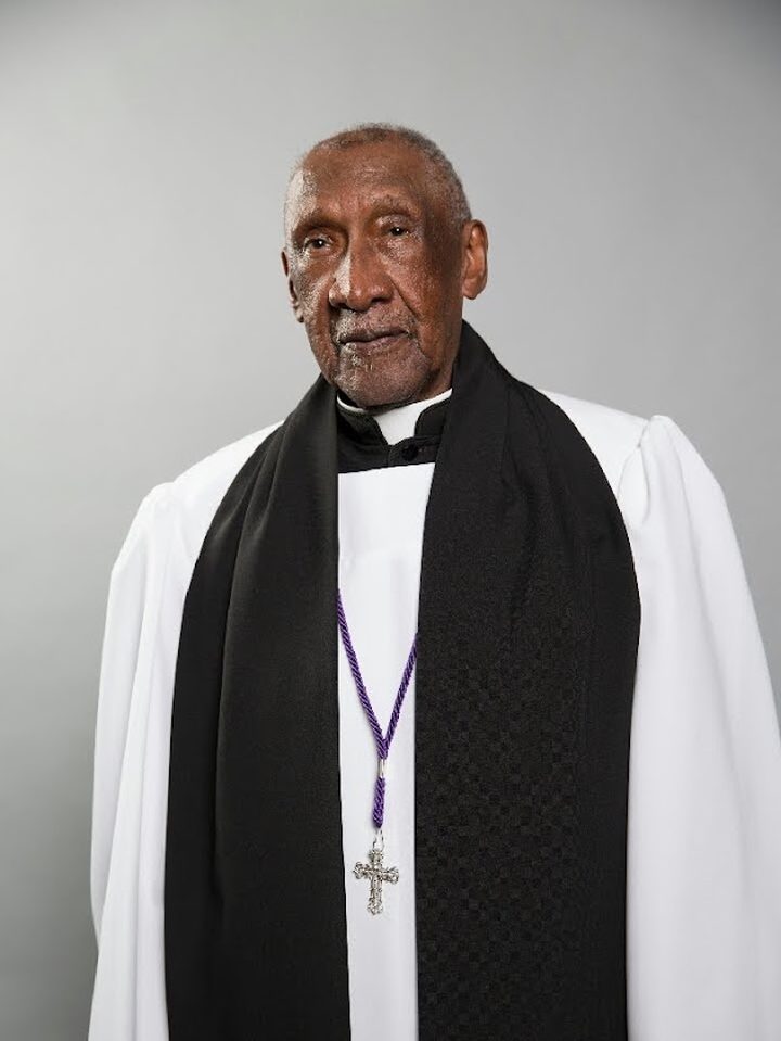Portrait of Bishop Jesse James Lipford in vesture